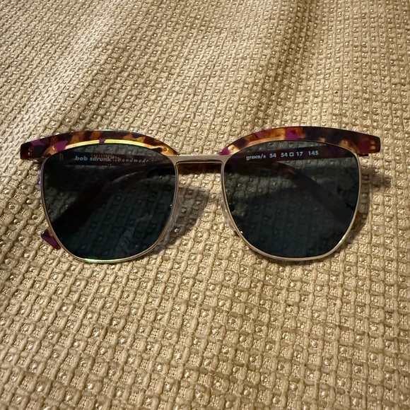Bob Sdrunk PURPLE TORTOISE Grace 54/LG Sunglasses - Picture 3 of 7